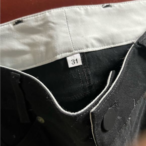 Men’s Outlier Slim Dungarees Black Size 31 - Picture 3 of 9